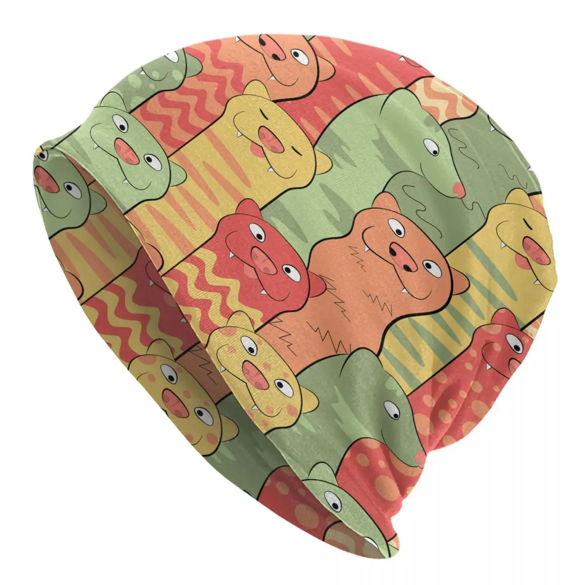 

Funny Ferrets Cartoon Socks And Paw Men's Beanies for Women Outdoor Bonnet Hats Unisex Knitted Hat Hip Hop Cap