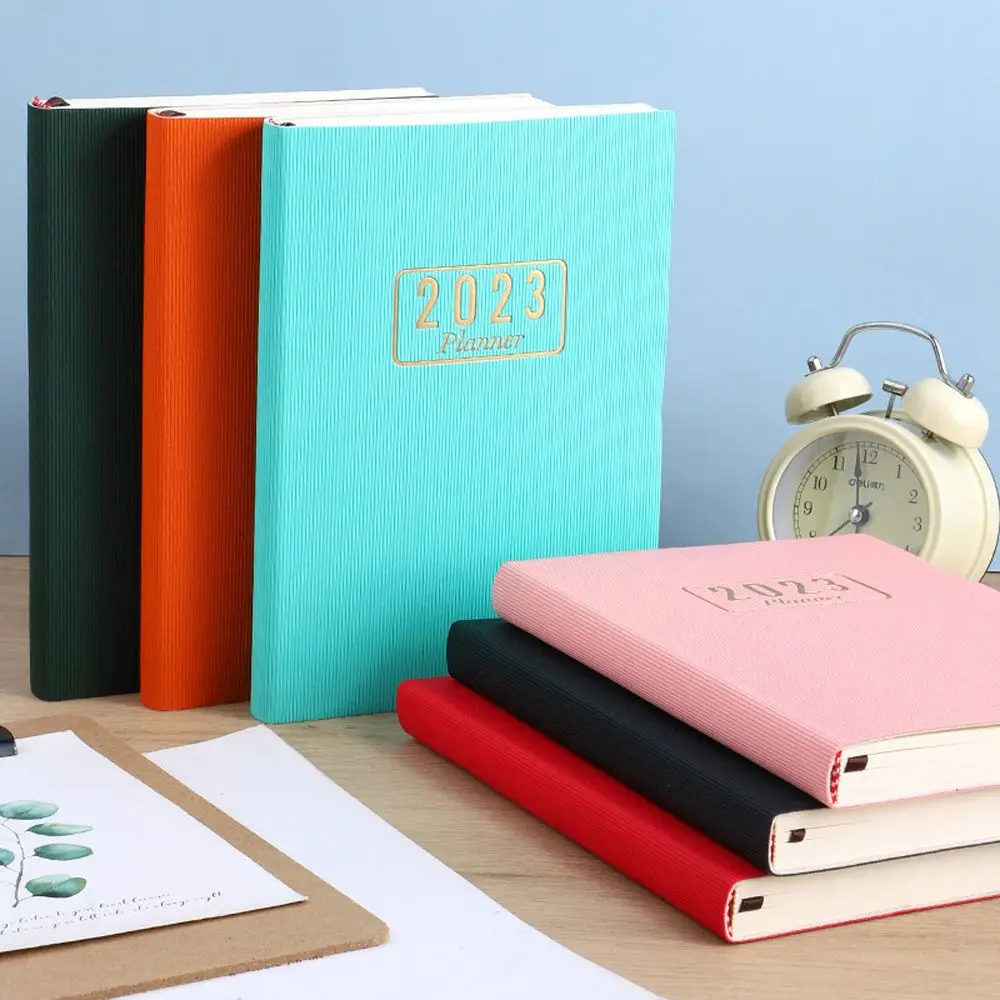 

Portable A5 Agenda Notebook Creative Candy Color Plan Book With Index List Simple Goals Habit Schedules