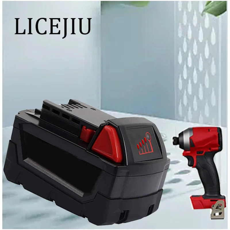 

18V hand electric drill rechargeable battery, 5S2P16000mAh suitable for replacing lithium-ion batteries in Miwoqi electric tools