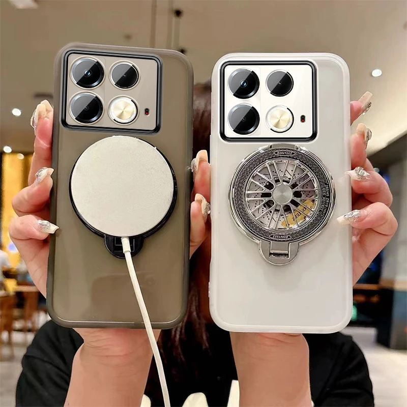 Магнитный беспроводной чехол Magsafe для Infinix Note 40 Pro 40x Smart 9 A80 POP Hot 50i 50 Zero 4G 5G