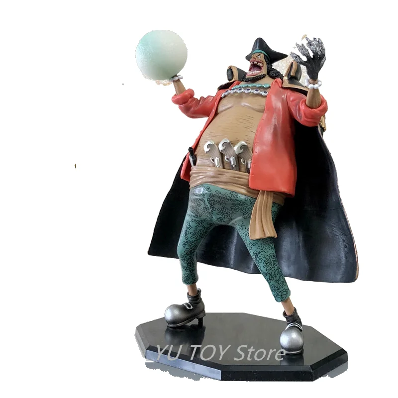 

26cm Anime One Piece Figure Toy Marshall D Teach Oka Shichibukai Black Beard Manga Statue Figurines Doll Model Ornament