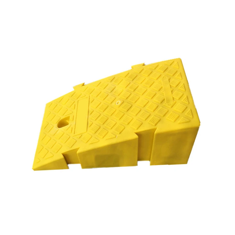 

Yellow Threshold Ramp Heavy Duty Curb Portable Hard Plastic Fit for Car Truck Scooter Motorcycle Wheelchair Trolley Bike Van