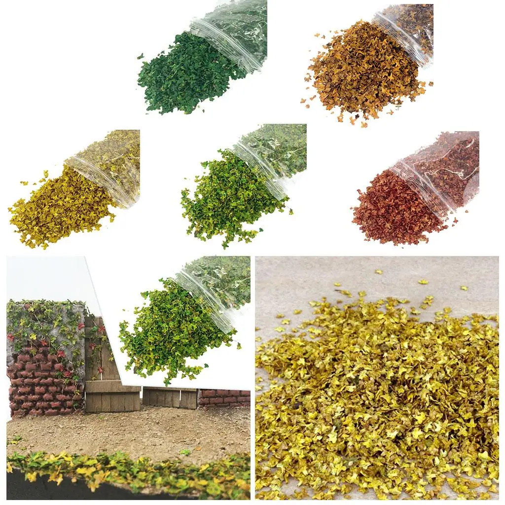 Реалистичная Миниатюрная модель листьев для самостоятельной сборки миниатюрная