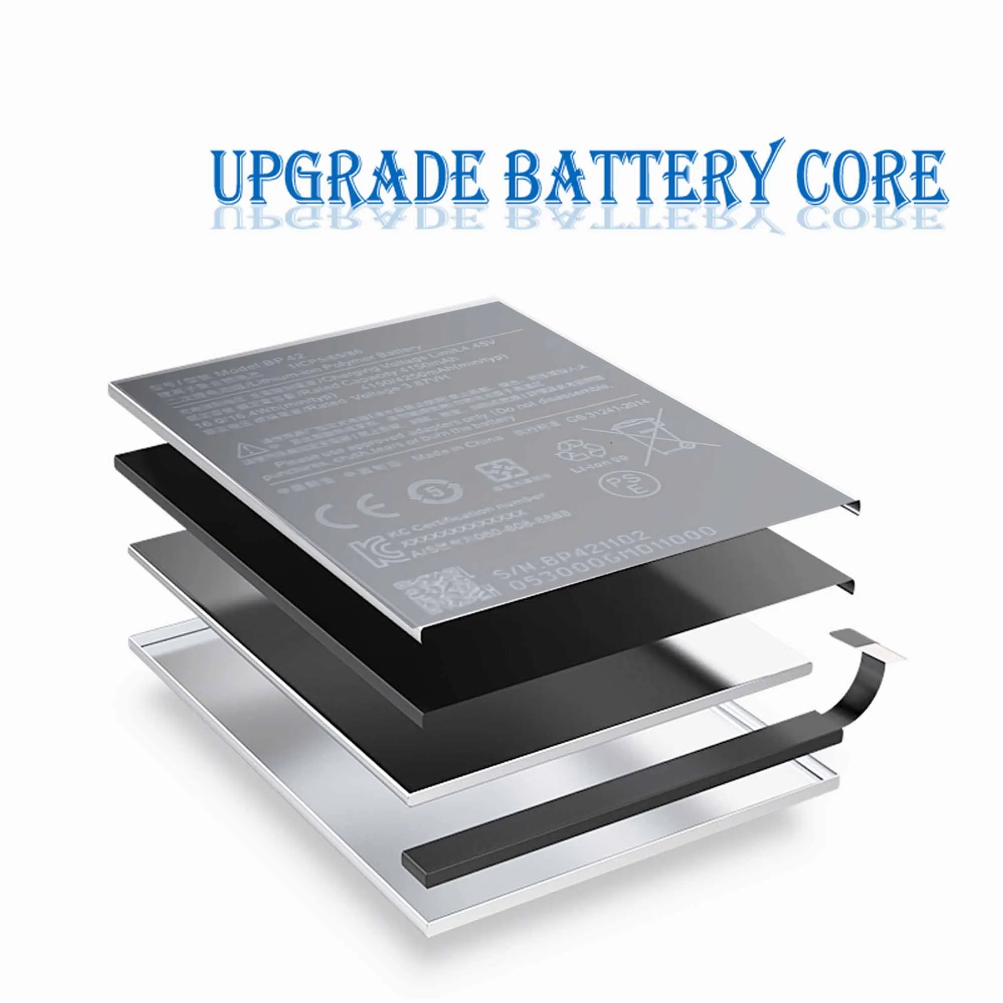100% Original Battery For Xiaomi Mi 11 Lite BP42 Genuine Replacement Phone Battery Batteries Bateria 4250mAh enlarge