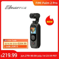 new fimi palm 2 pro 3 axis stabilized handheld camera gimbal stabilizer estabilizador celular 4k 30fps camera video original new