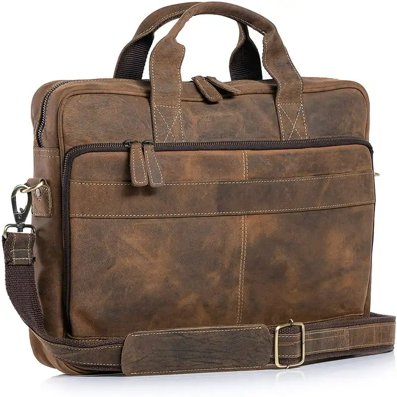 

16-Inch briefcases Laptop Messenger Bags for Men and Women Best Office School College Satchel Bag