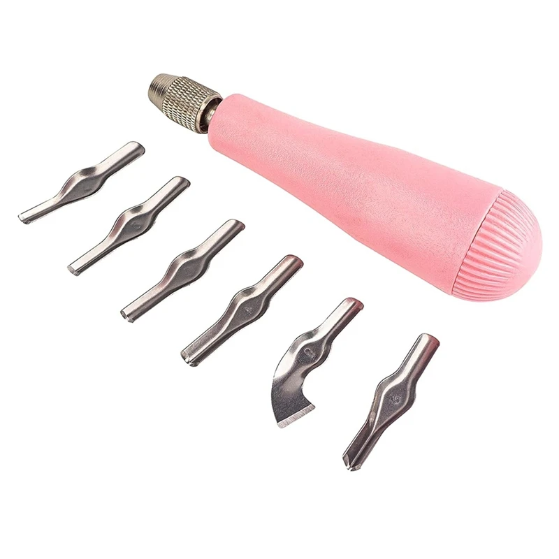 Набор для резьбы по дереву с 6 лезвиями