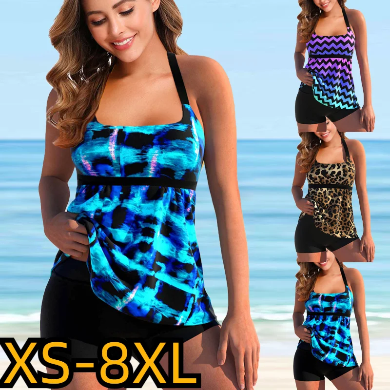 

Лето 2023, монокини с высокой талией, купальник, комплект из двух частей, танкини, Женская Обычная Пляжная одежда, купальник, новый дизайн, купа...