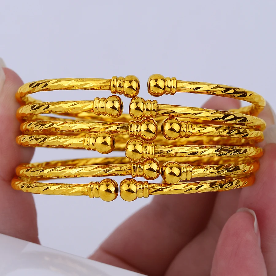 Браслеты Goldlen из металлического сплава для женщин Средний Восток 6 шт./партия