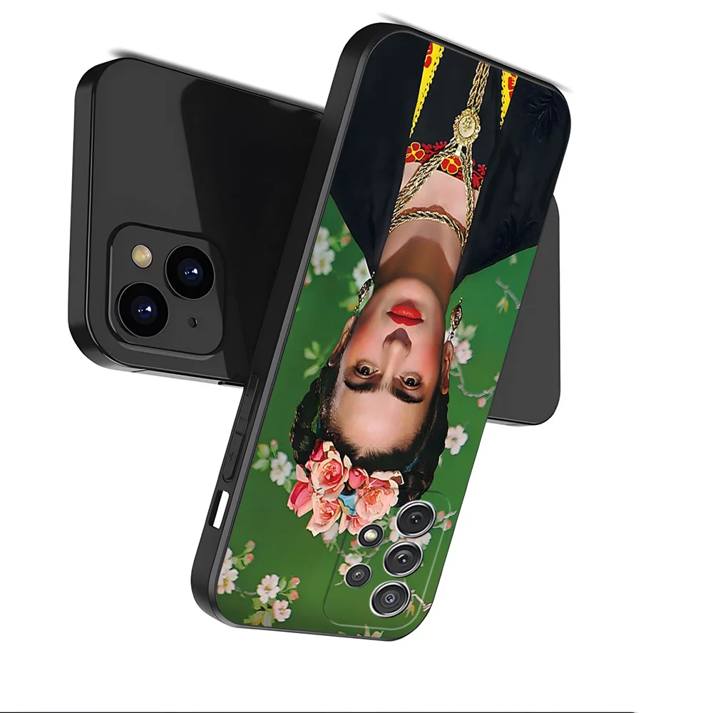 Чехол для телефона Samsung S23 ULTRA S22 F-Frida-Kahlos, картины S21PLUS A23 A13 A33 A53 A52 A51 A22 A32 PRO A20 4G 5G A32 Coque