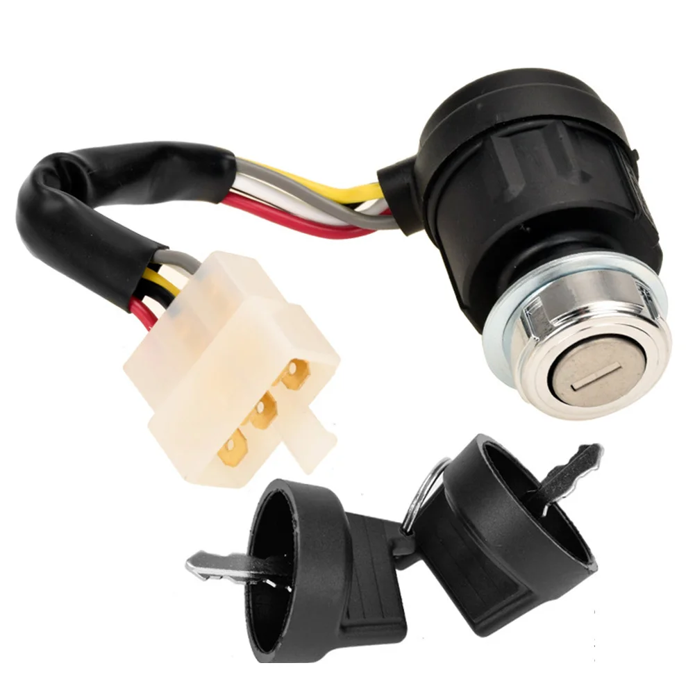 

Durable Ignition Switch Assembly ABS Plastic+metal Accessory Black Easy To Install For Diesel Engine Generator