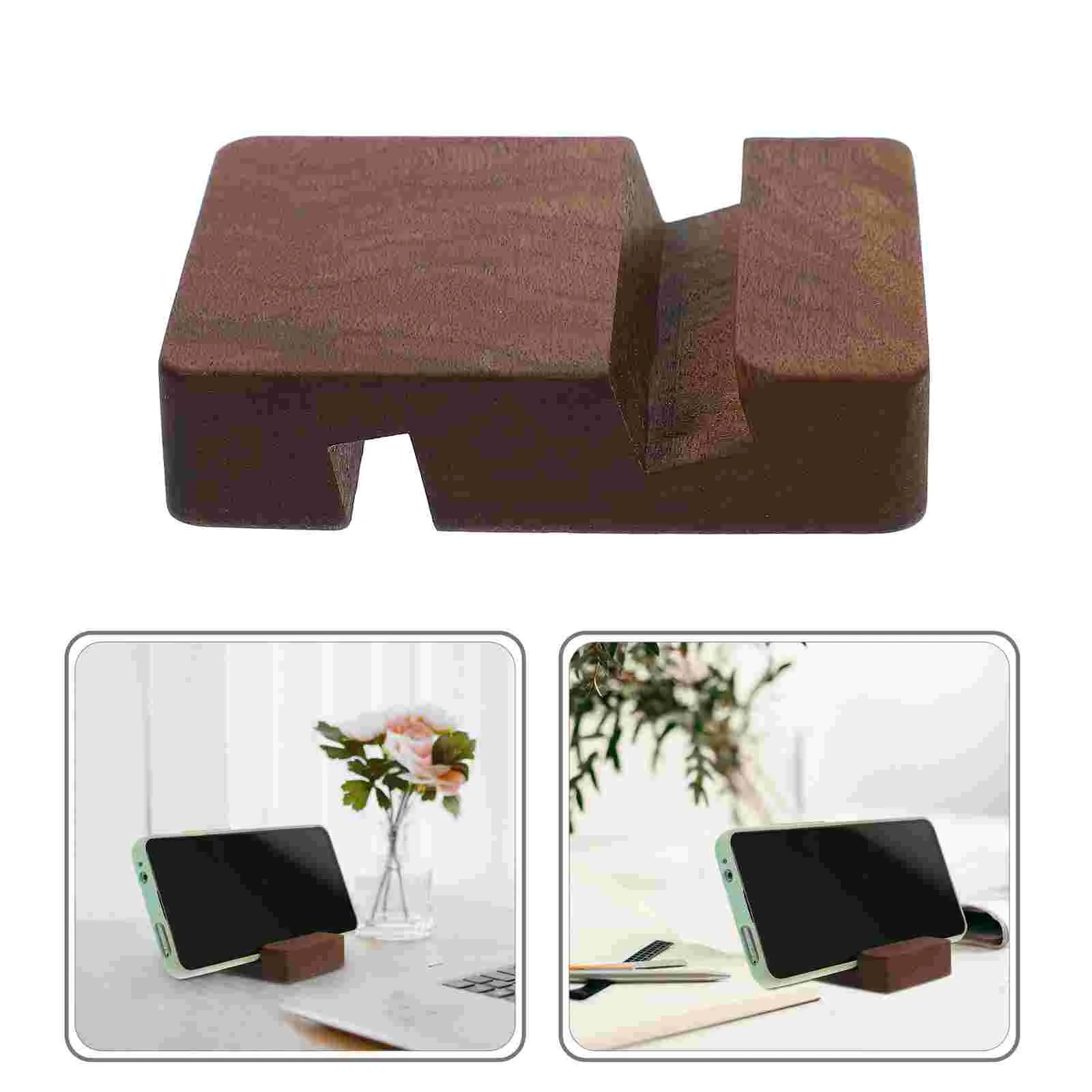 

Holder Stand Wood Cell Bracket Deskdesktop Tablet Rack Mobile Function Multi Holders Wooden Frame Dock Household Charging