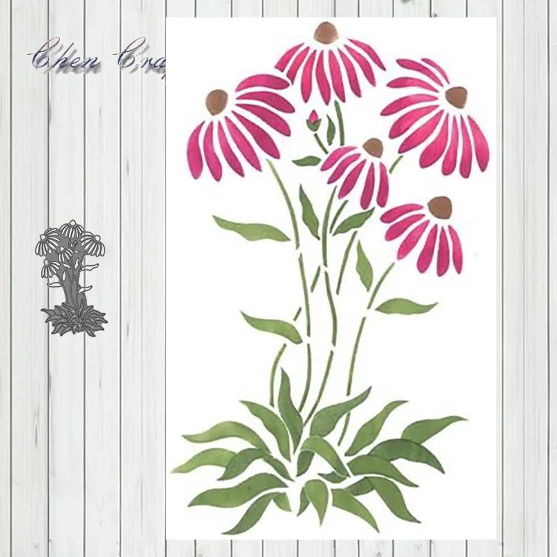 

Металлические штампы трафареты красивые цветы 1 для рукоделия Скрапбукинг фотобумага карточка тиснение трафарет