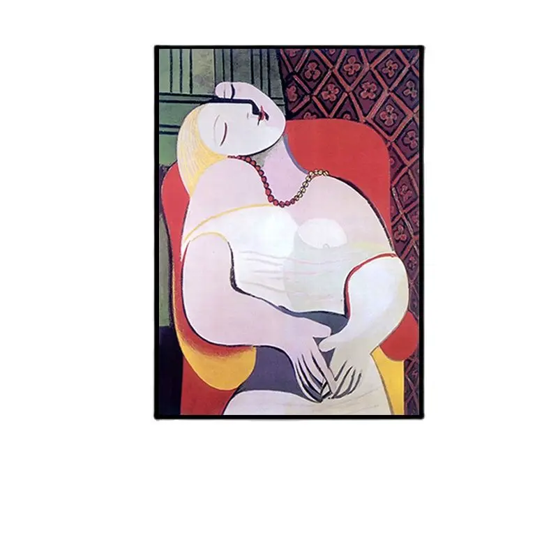 

Lovers Kiss Abstract Oil Painting On Canvas Cuadros Nordic Wall Art Posters and Prints Wall Pictures for Living Room Home Decor