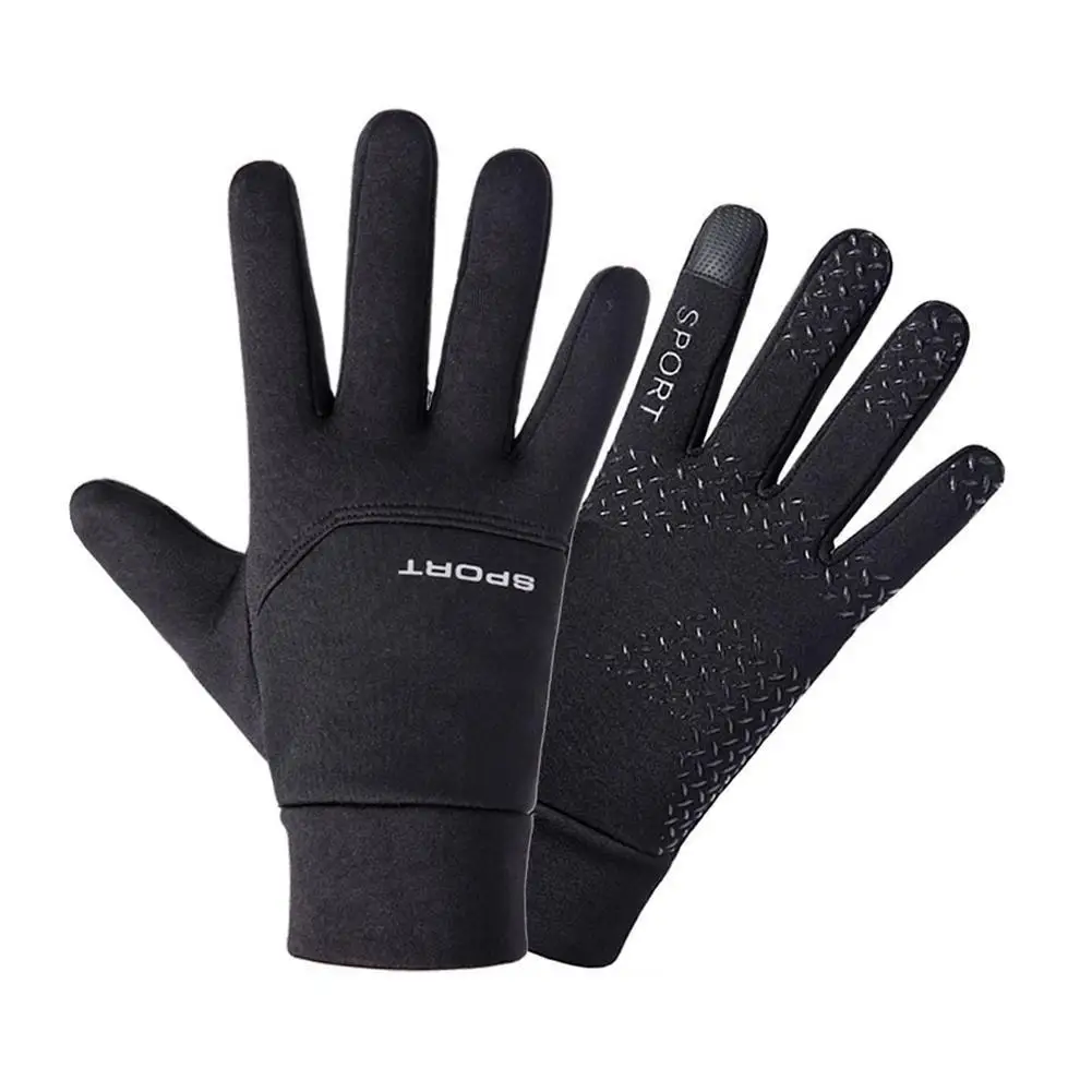 

Football Gloves Boys Kids Waterproof Thermal Grip Outfield Cycling Player Bicycle Field Bike Sports Sports Outdoor guantes moto