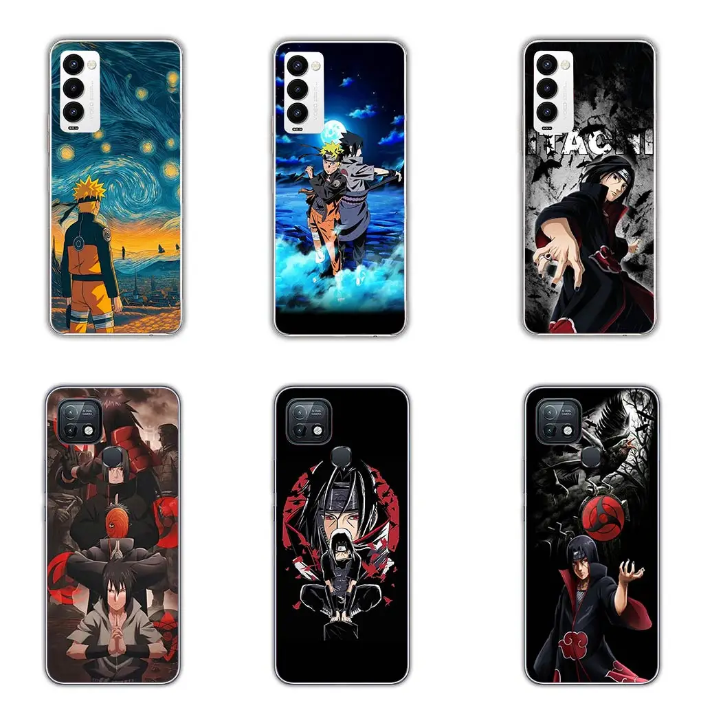 Чехол для телефона Itachis Uchihas akatsaksi Sasukes чехол Motorola Moto G04 G71 G73 G32 G34 G52 G8 G7 G9 G24 Power Plus E14