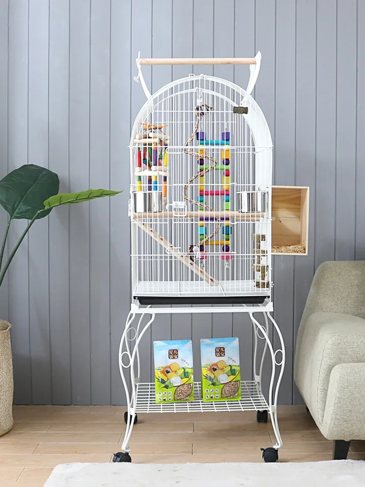 Роскошная большая клетка для попугаев Новая Домашняя птичья большого размера