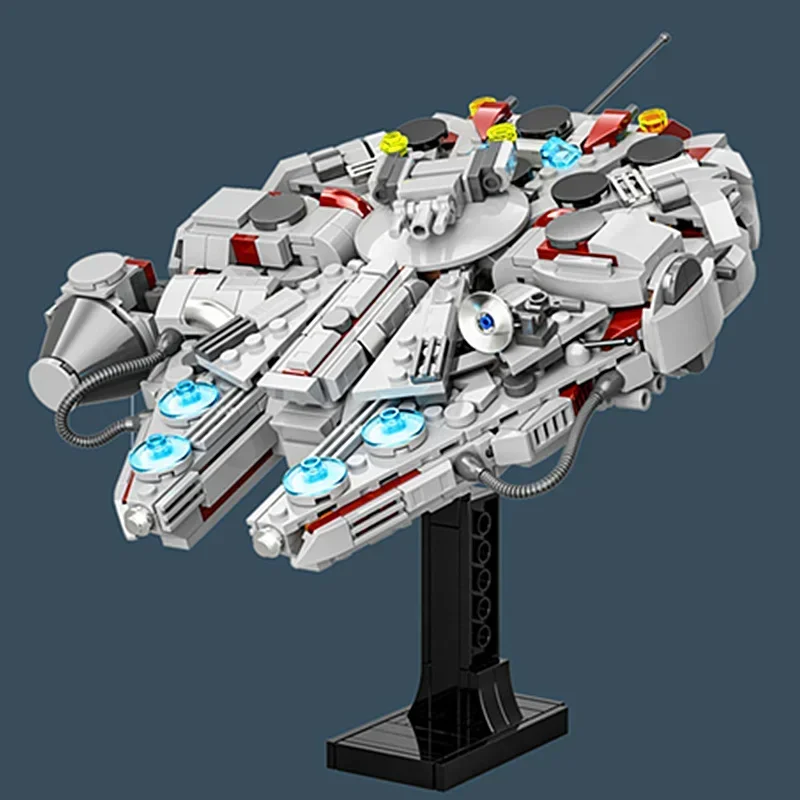 Miniso Disney Galaxy Space StarFighter Корабль Соколи-Космический корабль Битва StarShip Модель