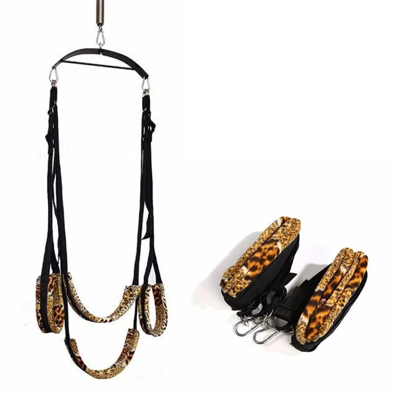 Гибкие нейлоновые секс-качели HESEKS BDSM Mangeira на шпинделе мягкая секс-мебель
