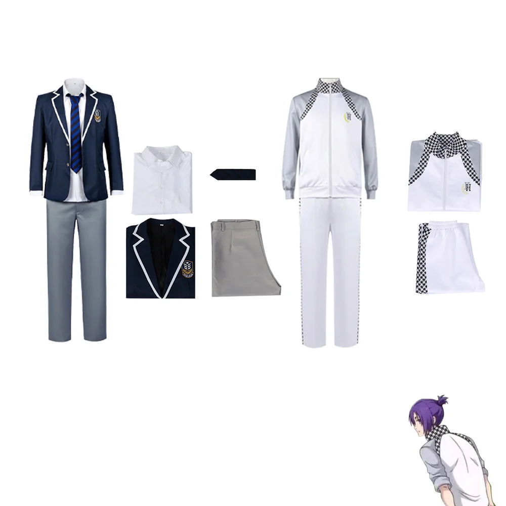 

Anime Blue Lock Isagi Yoichi Cosplay Men White Sport Cloth Costume Fantasia Outfits Halloween Carnival Party Disguise Role Suit