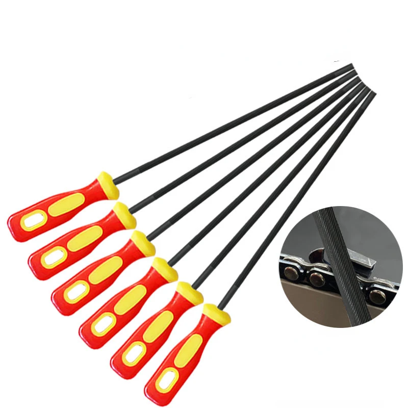 

Round High Carbon Steel Sharpening Chainsaw Saw Chain File Sharpener For Woodwork Chainsaw File Chainsaw File 4.0mm,4.8mm,5.5mm