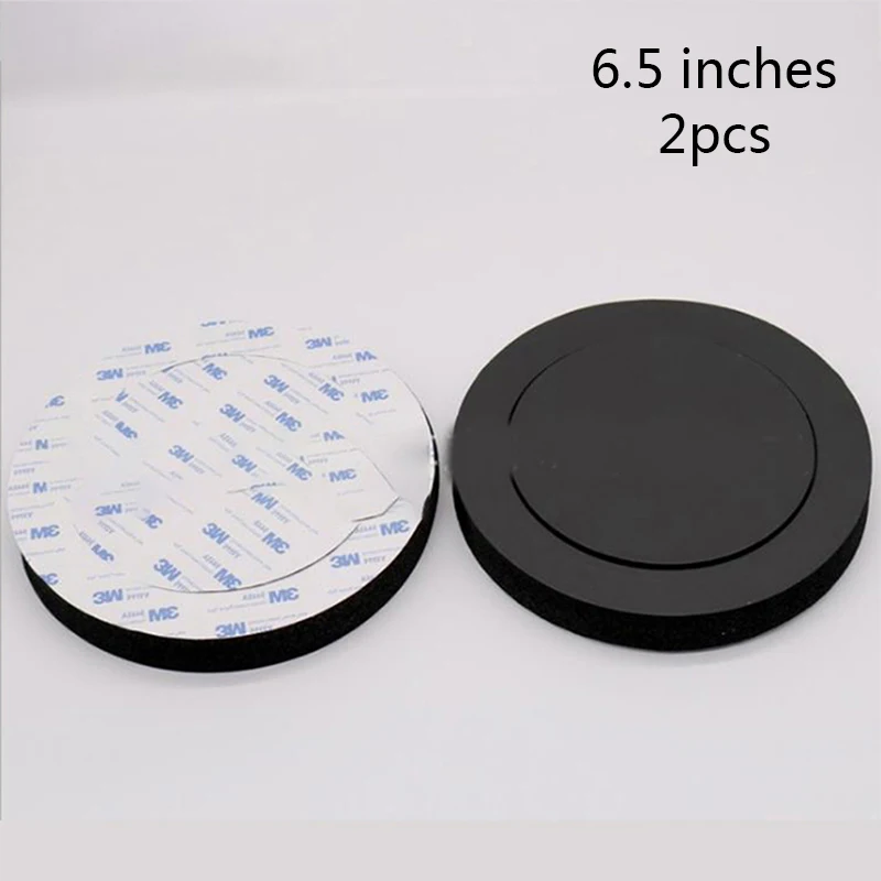 

2 Pc 6.5 Inch Car Speaker Ring Bass Speakers Sound Self Adhesive Insulation Ring