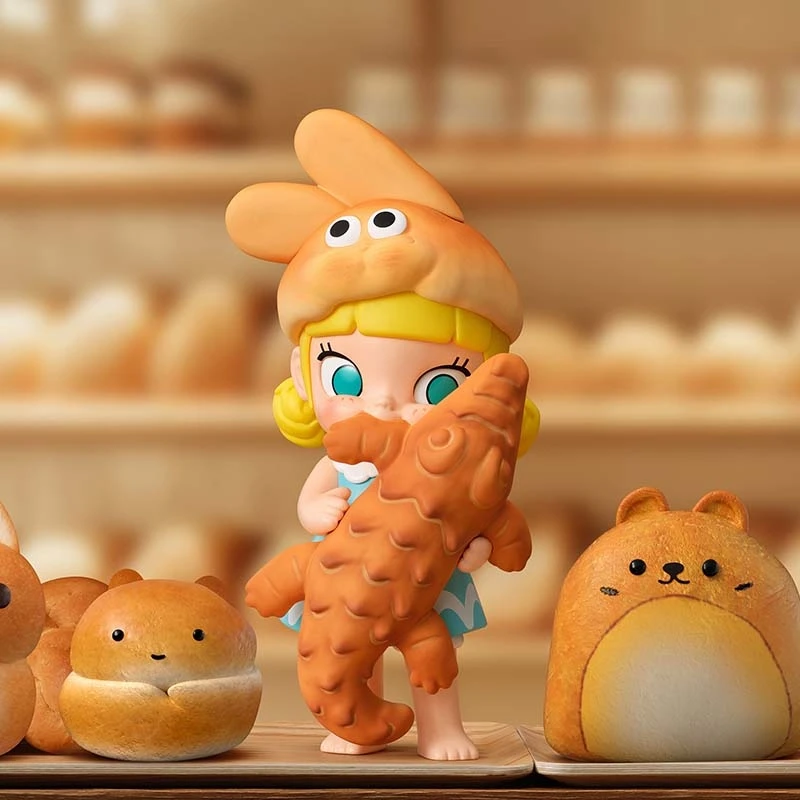 Серия Molly People Who Love Bread слепая коробка ручная работа украшения для игры Жасминный