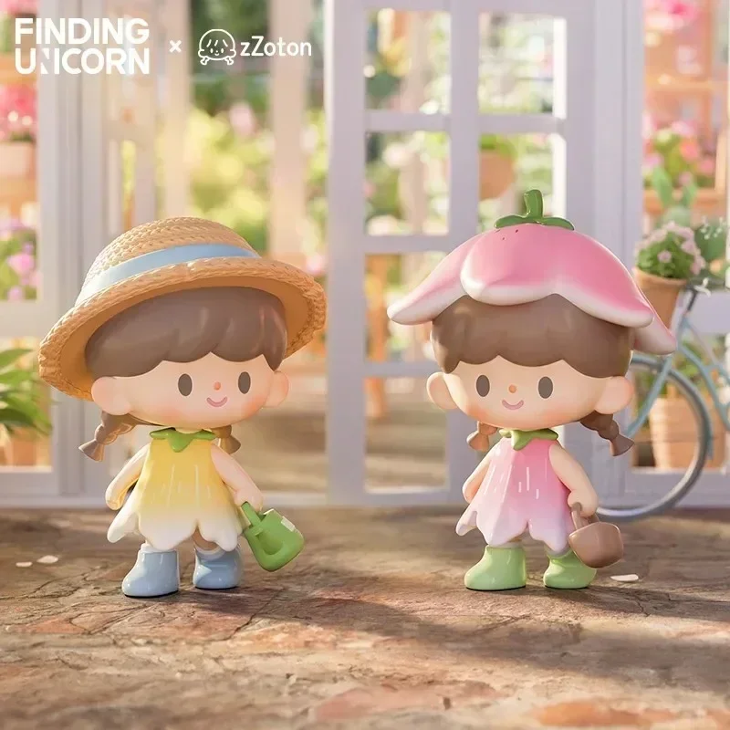 Фото Значение единорога zZoton Garden Spring Tour Series слепая коробка аниме фигурка Guess Bag игрушки орнамент фигурки модель куклы подарок №2