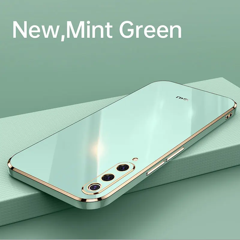 

Plating TPU Case For Xiaomi Mi 9 Mi9 Xiaomi9 M1902F1G Soft Bumper Silicone TPU Back Cover for Xiaomi Mi 9 Mi9 Xiaomi9 Coque