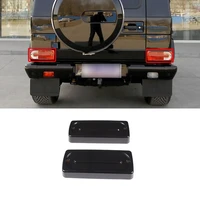 2pcs car rear tail light lamp decoration stickers for mercedes benz g class w463 2007 2018 taillight cover accessories