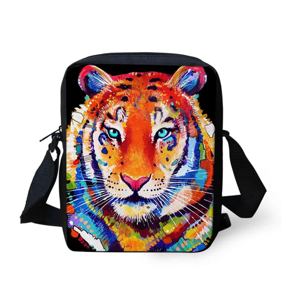 ADVOCATOR 2022 Trend Artistic Animal Pattern Crossbody Bags New Design Students Messenger Bag Mini Children's Bag Free Shipping