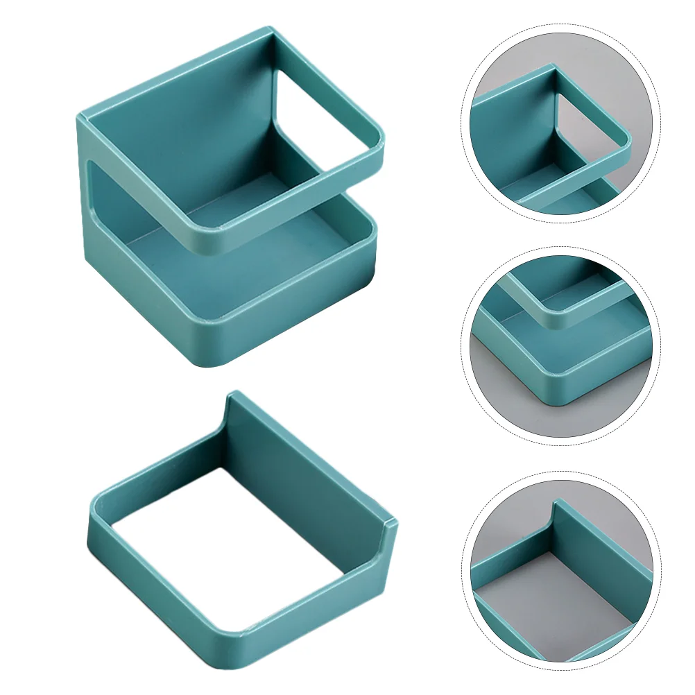 

2 Sets Wall Hanging Umbrella Storage Rack Shelf Canes Plastic Multi-use Holders