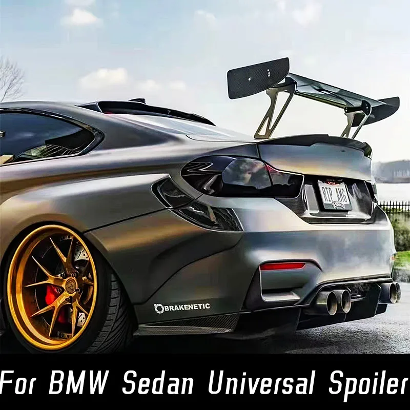

For BMW F10 M3 M4 F30 F36 E39 E60 E90 E46 G30 G20 E82 E90 Real Carbon Fibe Car Rear Trunk Lid Lip Body Kit Spoiler Wings
