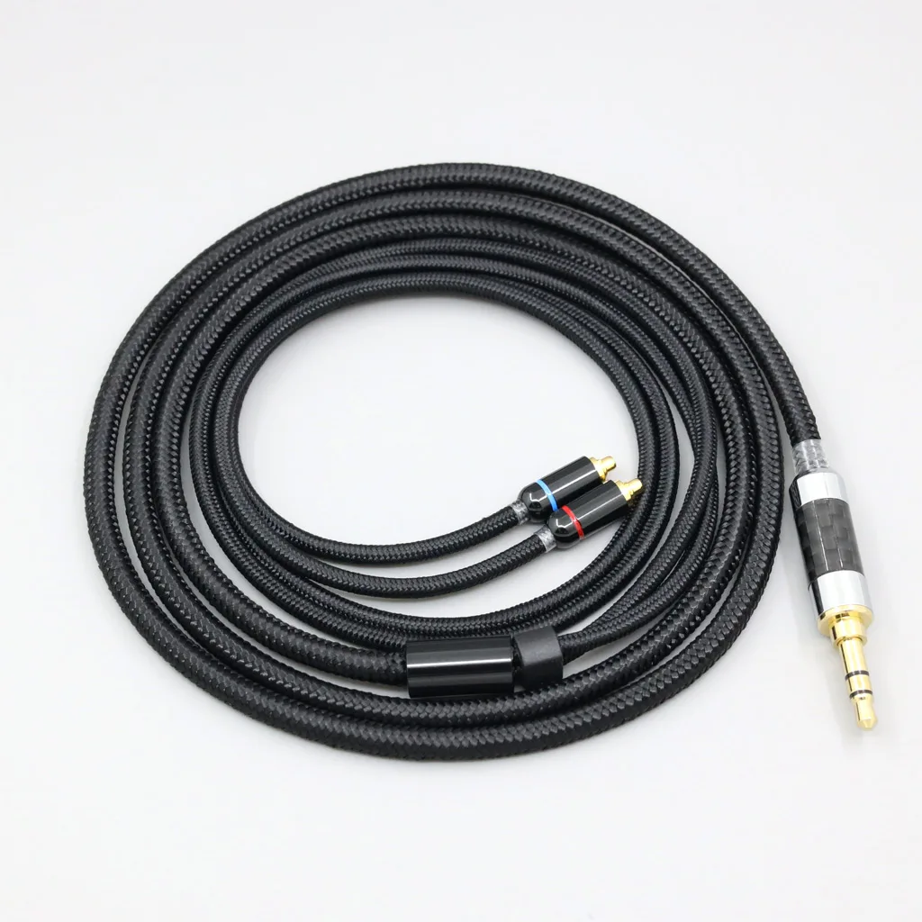 Сверхмягкий нейлоновый кабель для наушников Sennheiser ie200 IE300 ie600 IE900