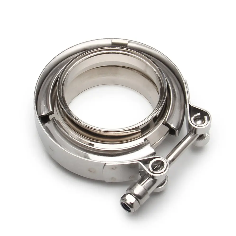 

V-Band Clamp Stainless Steel M/F 3 V Band Turbo Exhaust Downpipe Strip Turbo