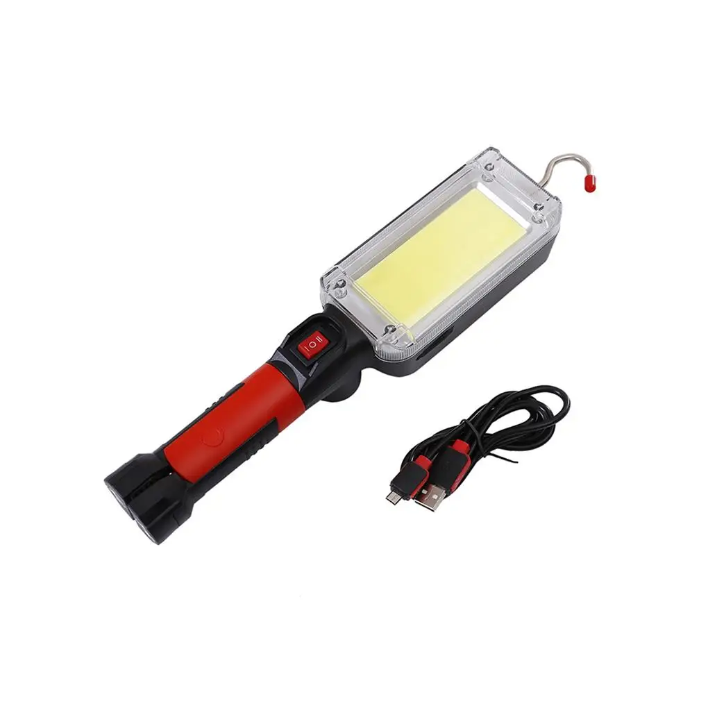 

Фонарик для улицы, портативный фонарь для походов с аккумулятором, подвесной ручной яркий светильник для осмотра