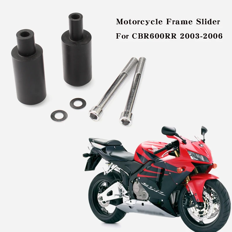 

For Honda CBR 600 RR 600RR CBR600RR 2003 2004 2005 2006 NEW Motorcycle Frame Sliders Crash Falling Protection Accessories