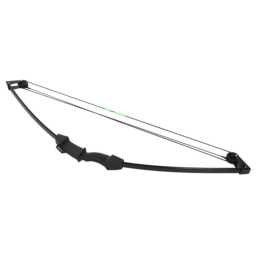 Outdoor Entertainment Archery Kid Fiberglass Pulley Bow Shooting Game Training
