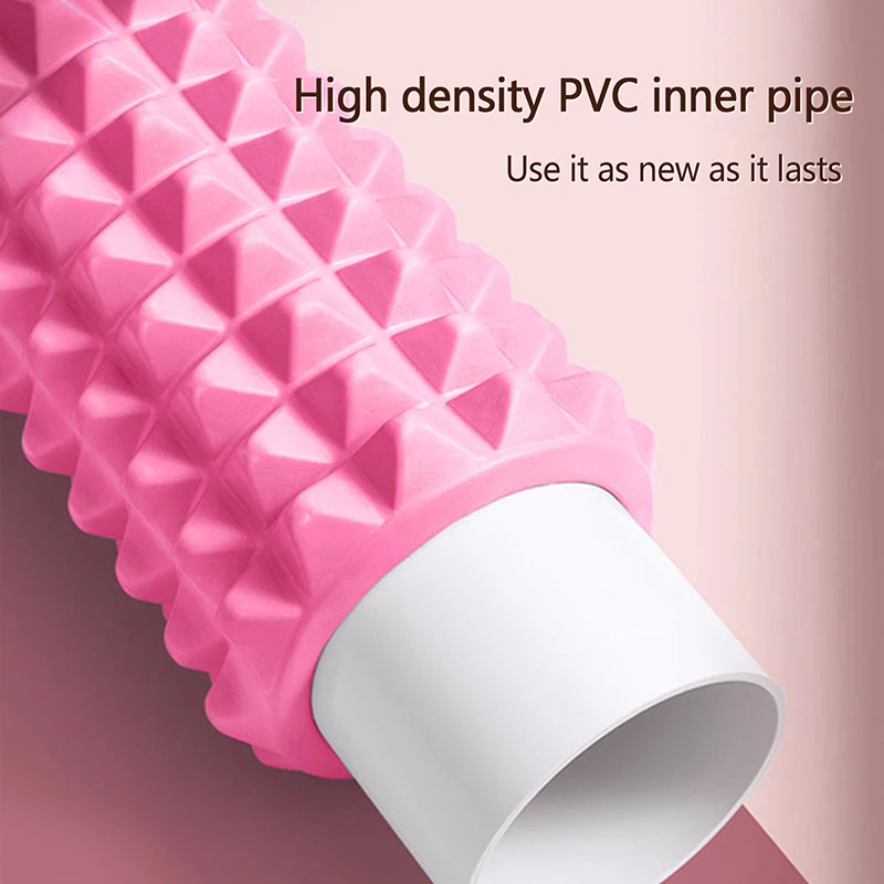 33 см колонна для йоги пенопластовая ось массажный ролик массаж мышц спины сетка