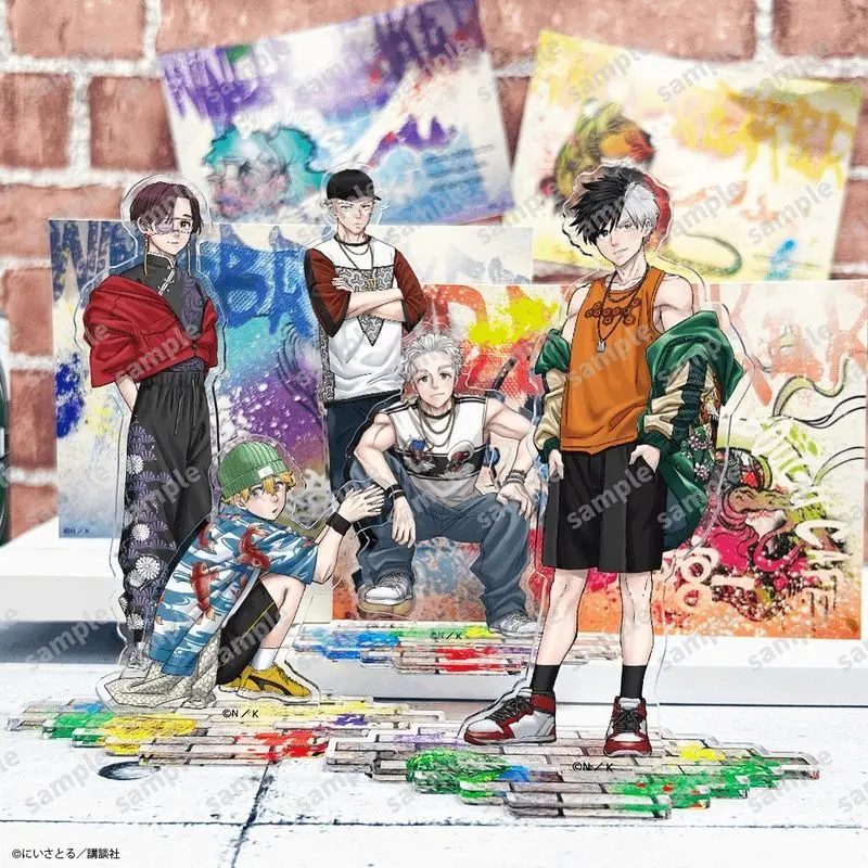 Фигурка аниме ветрозащитная акриловая подставка периферийная фигурка Детские