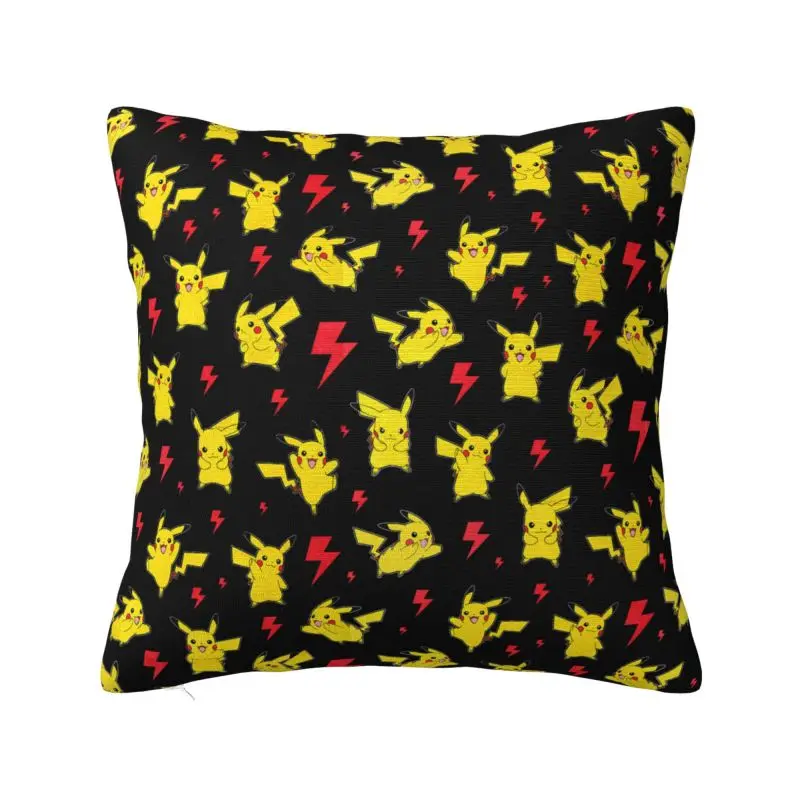 Современная наволочка Покемон Пикачу 40*40 см Полиэстеровая декоративная подушка
