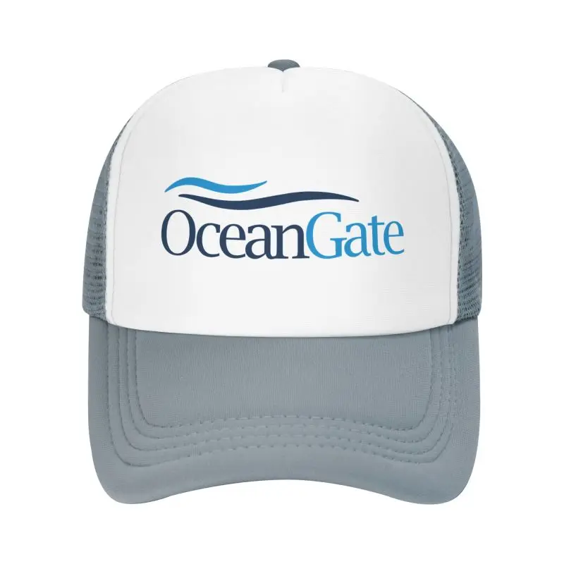 Фото Бейсбольная кепка OceanGate Safety Technician Mesh, унисекс, летняя, дышащая, с солнцезащитным козырьком, для мужчин и женщин, для занятий спортом на открытом воздухе, с застежкой-регулятором №1