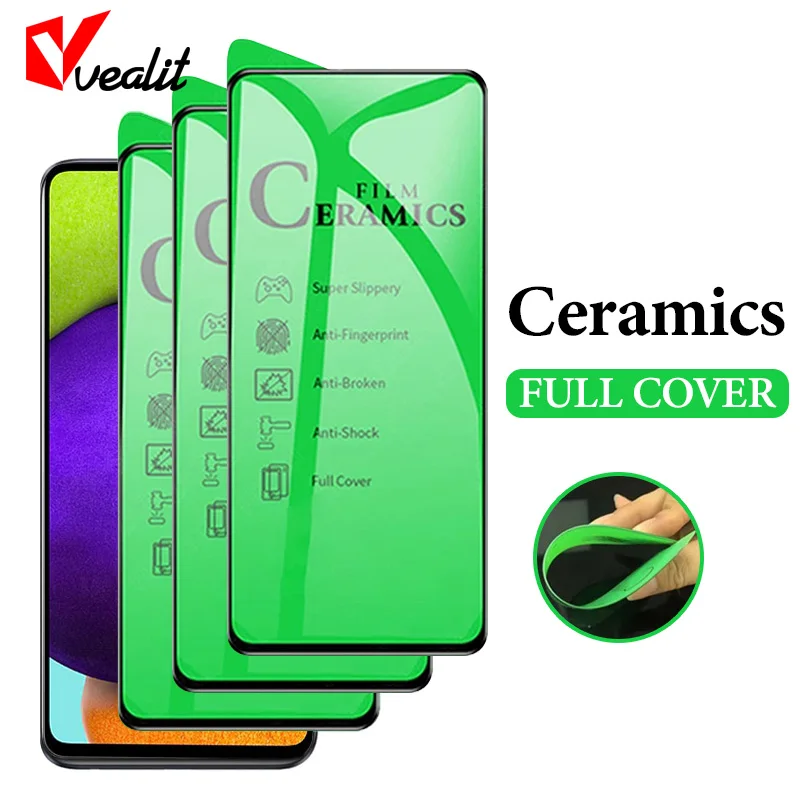 

1-3pcs HD Ceramic Soft Film for Samsung Galxy A12 A13 A23 A32 A33 A52 A53 A72 A73 A54 A14 M13 M23 M33 M53 Screen Protector Film