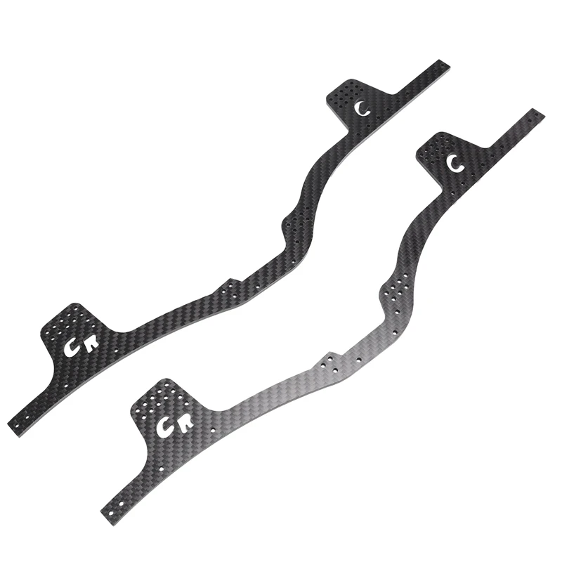 

LCG Lower Center Of Gravity Carbon Fiber Chassis Frame Rails For 1/10 RC Crawler Axial SCX10 I II III Upgrades Parts