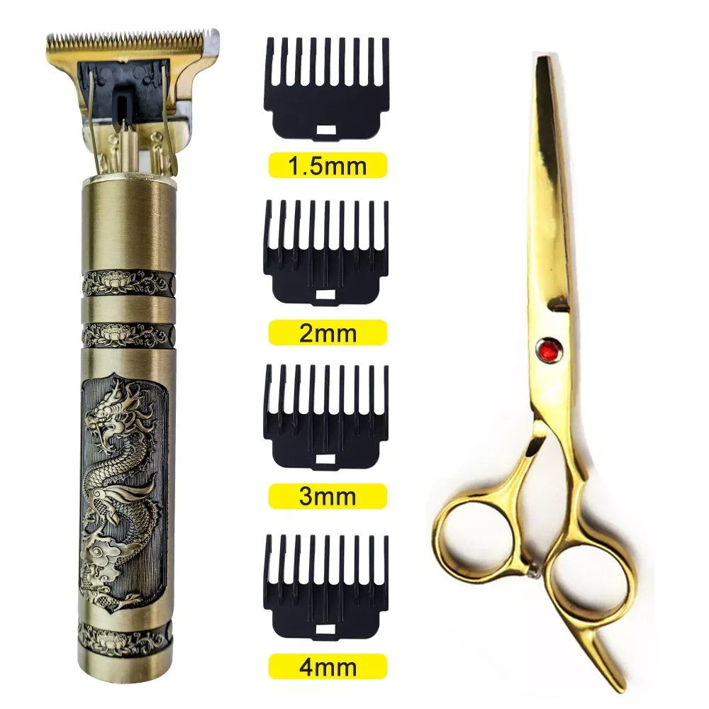 

Kylibeauty USB Electric Hair Cutting Machine Rechargeable Hair Clipper Shaver Trimmer For Men Barber Professional Beard Trimmer