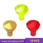 10 шт. пластина из кирпича 30153 камень 1x1 драгоценность 24 грани для строительных блоков детали сделай сам Обучающие креативные Подарочные игрушки