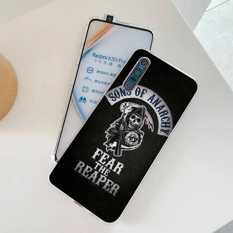 Чехол для телефона с изображением сыновей анархии США ТВ Samsung S21 A10 Redmi Note 7 9 Huawei P30Pro