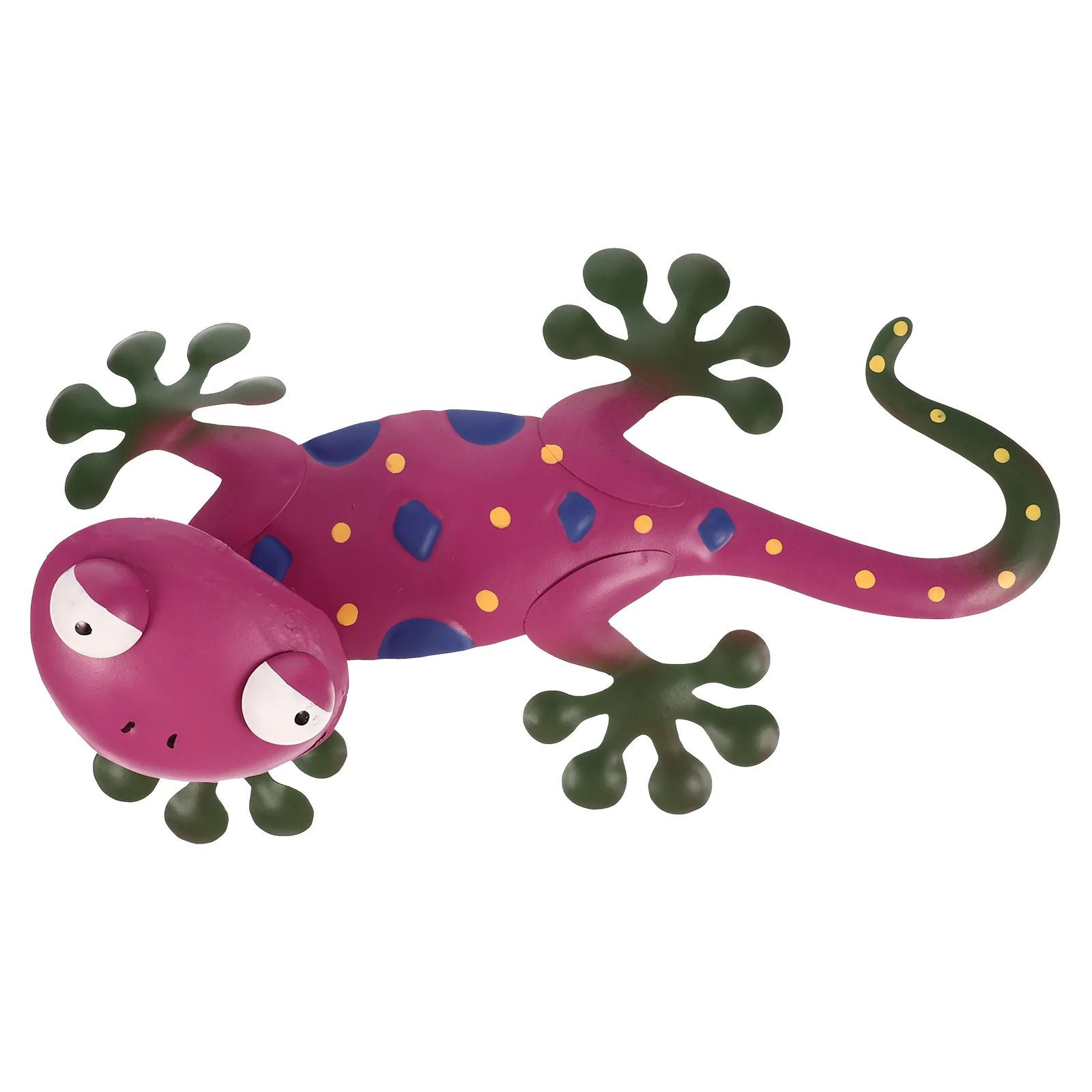 

Wrought Iron Gecko Wall Decoration Ornaments Reptile Toys Decors Pendant Walls Hanging Indoor Sculptures Shaped