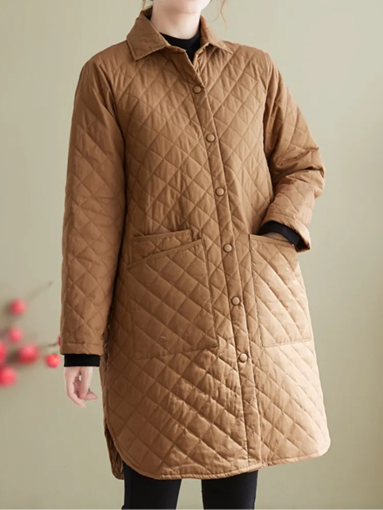 Куртка женская зимняя на хлопковом наполнителе с длинным рукавом