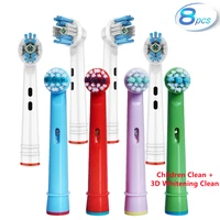 electric toothbrush replacement brush heads for braun oral b toothbrush heads 8 count toothbrush head for oralb kids